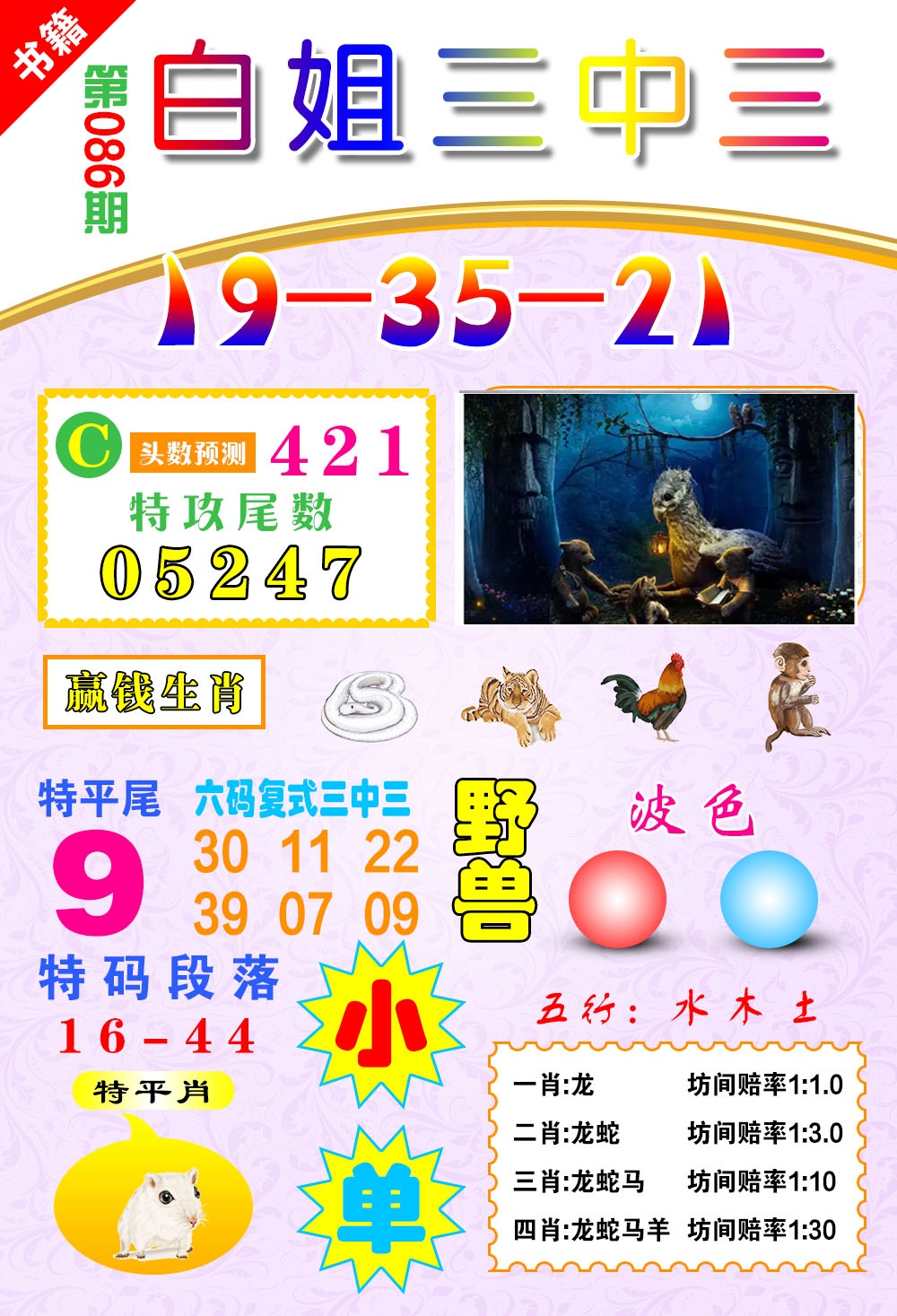 086期澳门白姐锦囊[图]